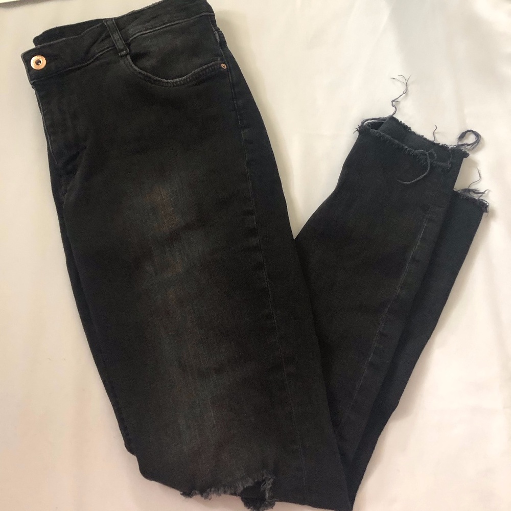 Black Ripped H&M Jeans